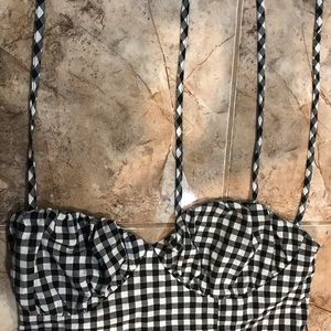 Dresses - Black & white adorable gingham dress,hidden zipper Dresses - Black & white adorable gingham dress,hidden zipper